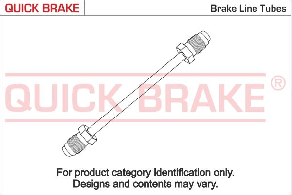 Bremsleitung Quick Brake Cu-0160B5-A für Audi Skoda VW Seat 03->