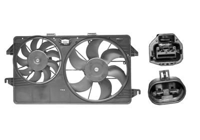 VAN Wezel 1884751 Lüfter, Klimakondensator für Ford Transit 02-06