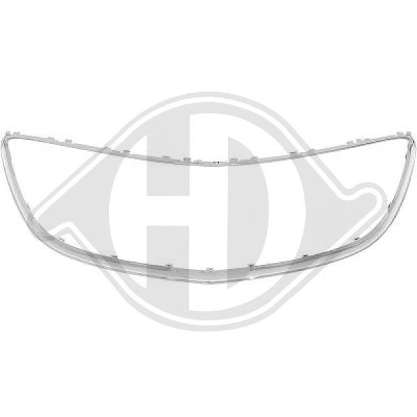 Rahmen für Kühlergitter Kühlergrill Chrom Vorne für Opel 08-17