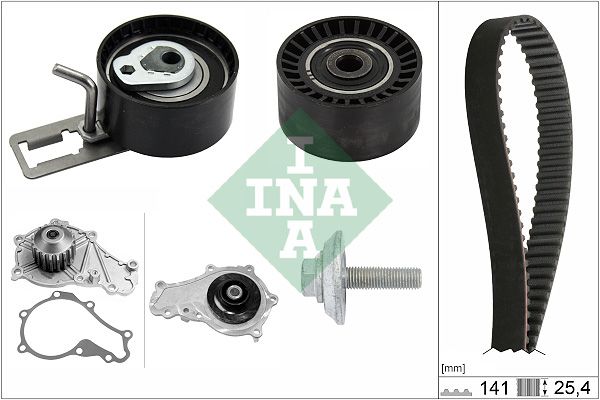 Wasserpumpe + Zahnriemensatz für 31370439 CITROEN FIAT FORD 05->