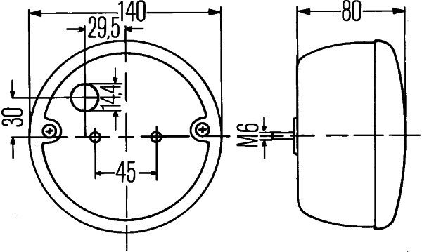 Heckleuchte für 2SD001685-218 0563048 641987