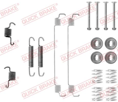 Quick Brake 105-0777 Zubehörsatz, Bremsbacken Hinten für Renault