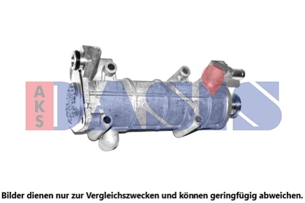 AGR Kühler Abgasrückführung Aluminium für Fiat Peugeot 06->