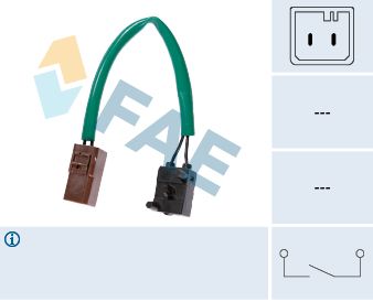 Schalter, Kupplungsbetätigung (gra) FAE 24905 für Citroen 94-15