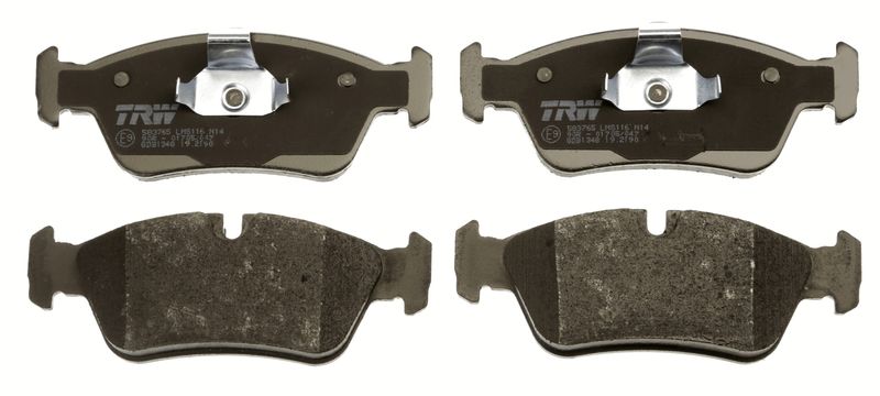 Bremsbelagsatz, Scheibenbremse für 1164498 1164500 1165555 BMW ALPINA