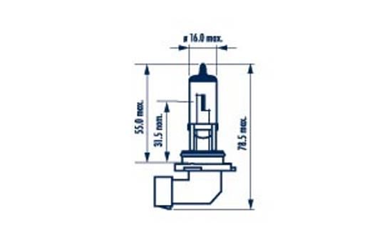 Narva 480063000 Glühlampe, Fernscheinwerfer