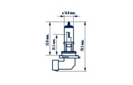 Glühlampe, Fernscheinwerfer Narva 480063000