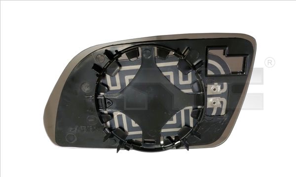 TYC 332-0020-1 Spiegelglas, Außenspiegel Links für Skoda 2005-2009