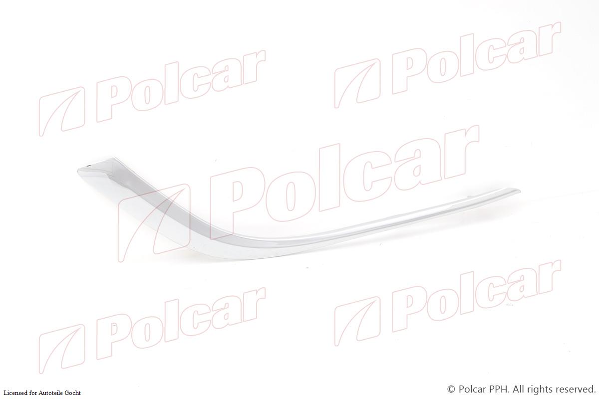 Stoßstange Gitter Leiste Vorne Rechts für Opel Astra J Kombi 2012->