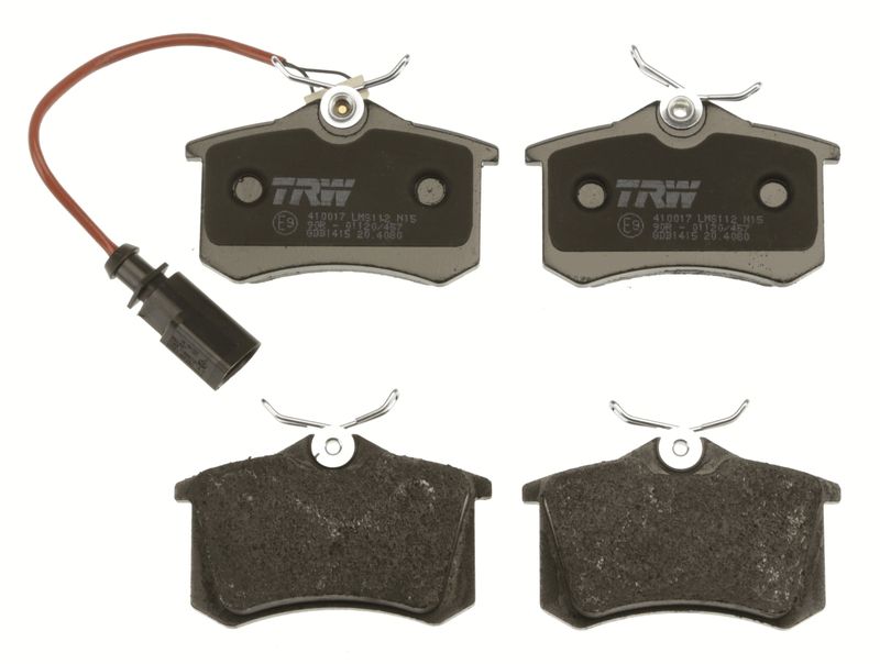 Bremsbelagsatz, Scheibenbremse für 1109015 1133447 1133448 FORD VW