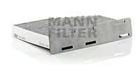 Filter, Innenraumluft Mann-Filter Cuk2939 für Audi Skoda VW 03->