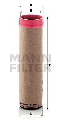 Sekundärluftfilter Mann-Filter Cf1141/2 für Steyr Belarus Case 04->