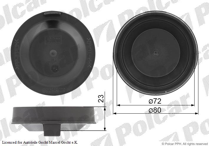 Scheinwerferkappe Links / Rechts für Audi A4 B5 Avant 1994-1999