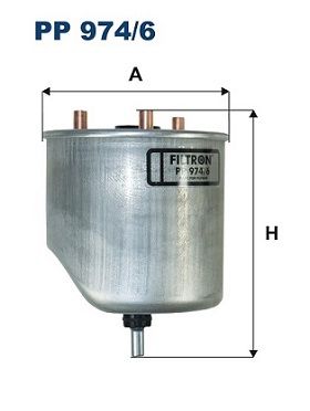 Kraftstofffilter für SU001-A2898 CITROEN DS FIAT MITSUBISHI 05->