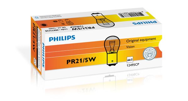 Glühlampe, Brems Schlusslicht Philips 12495Cp für Ford Peugeot 03->