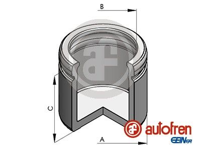 Autofren Seinsa D025188 Kolben, Bremssattel Vorne für Audi A4 1982->