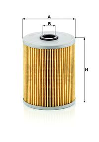 Filter, Arbeitshydraulik Mann-Filter H929/3y für Scania 4 - 96->