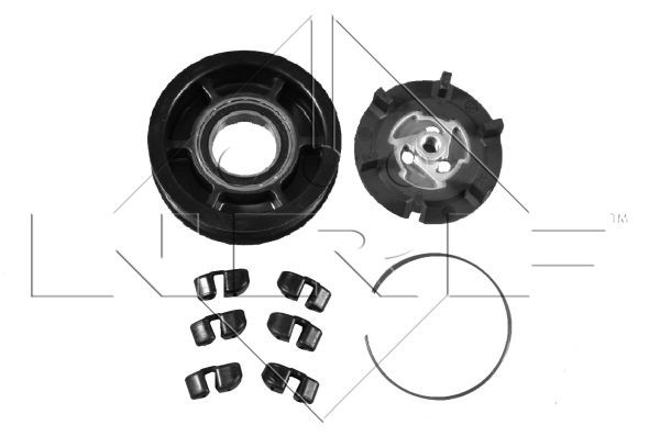 NRF 380048 Magnetkupplung, Klimakompressor für Audi A4 Allroad 1998->