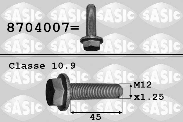 Riemenscheibenschraube für 4404389 7700739905 8200689705 OPEL 88->