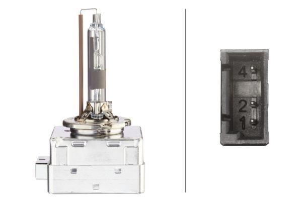 Hella 8Gs007949-501 Glühlampe, Hauptscheinwerfer