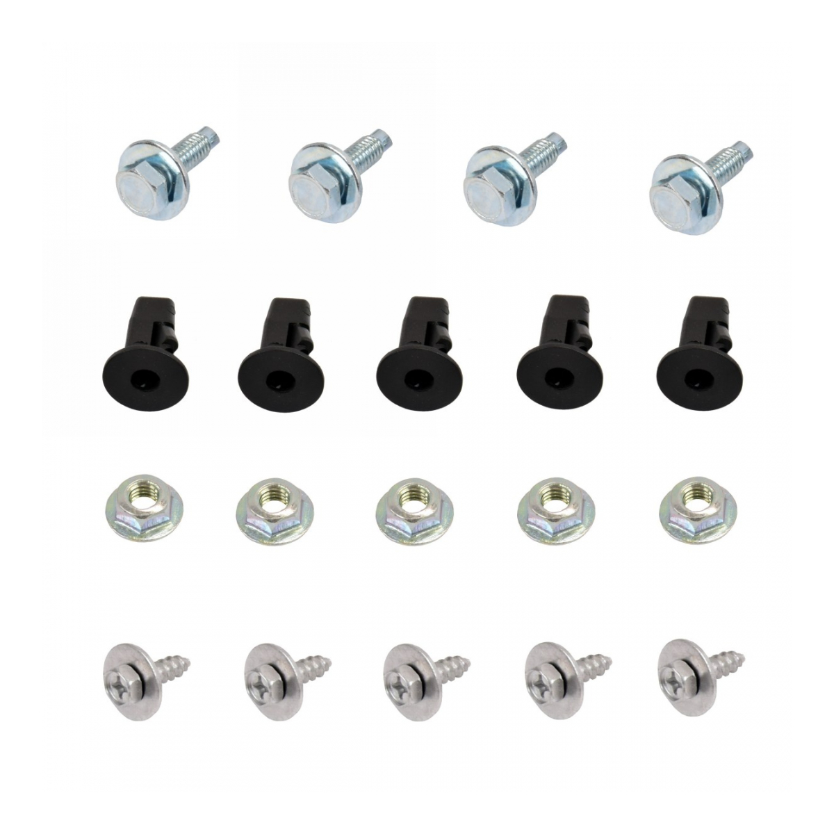 Unterfahrschutz Einbausatz Clip Clips Schrauben Set für 90119-06665