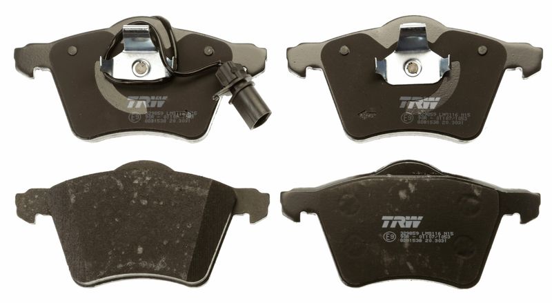 Bremsbelagsatz, Scheibenbremse für 1151377 1201124 1M21-2K021-AA FORD