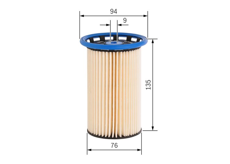 Bosch F026402809 Kraftstofffilter für Audi Q3 VW CC B7 2010-2022