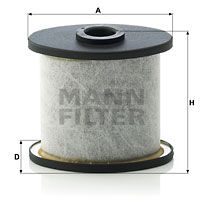 Filter, Kurbelgehäuseentlüftung Mann-Filter C911X-2 für Iveco 91->