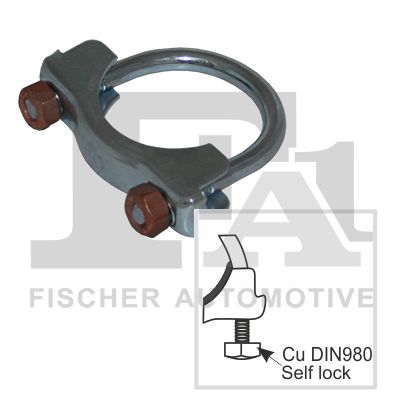 Rohrverbinder, Abgasanlage FA1 921-964 für Ford Focus + Mondeo 00->