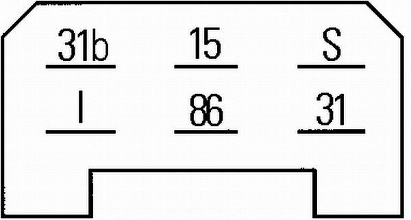 Relais, Wisch-Wasch-Intervall Hella 5wg002450-287