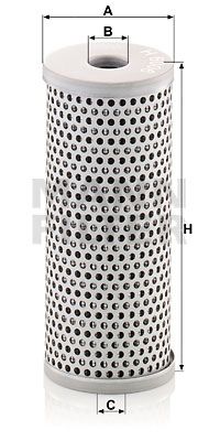 Filter, Arbeitshydraulik Mann-Filter H6006 für Bredamenarinibus 79->