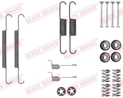 Zubehörsatz, Feststellbremsbacken Quick Brake 105-0037 für Suzuki 05->