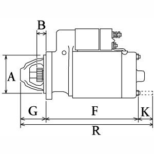 Hc-Cargo F032111694 Starter für Audi A6 C5 Avant C4 A4 B7 1980-2008