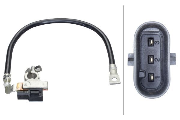 Hella 6Pk010562-941 Sensor, Batteriemanagement für BMW E63 2003-2010