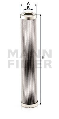 Filter, Arbeitshydraulik Mann-Filter Hd518