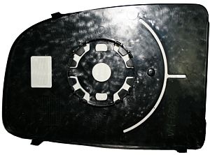 Abakus 0536g02 Spiegelglas, Außenspiegel für Citroen Fiat 06->
