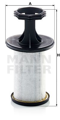 Filter, Kurbelgehäuseentlüftung Mann-Filter Lc5005X