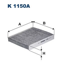 Filtron K1150A Filter, Innenraumluft für Ford Focus C-Max I 2002-2013