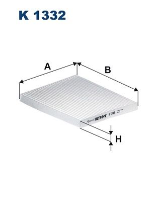 Filter, Innenraumluft Filtron K1332 für Hyundai KIA Ix35 + Van + 04->