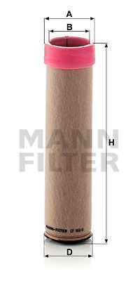 Sekundärluftfilter Mann-Filter Cf850/2 für Fiat Lamborghini 85->