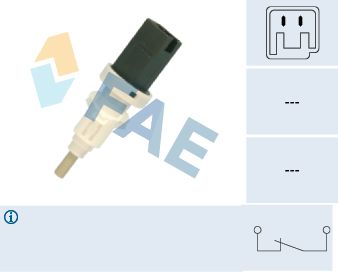 Schalter, Kupplungsbetätigung (gra) FAE 24665 für Fiat Punto + 99-12