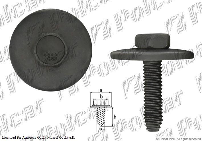 Befestigung Schraube für Renault Captur II Clio III Kombi V 2001->