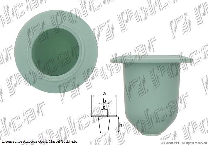 Befestigung Clip Clips für Audi A3 Q5 TT Coupe Cabrio Fiat 1991->