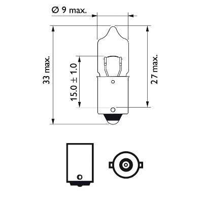 Philips 12024Cp Glühlampe