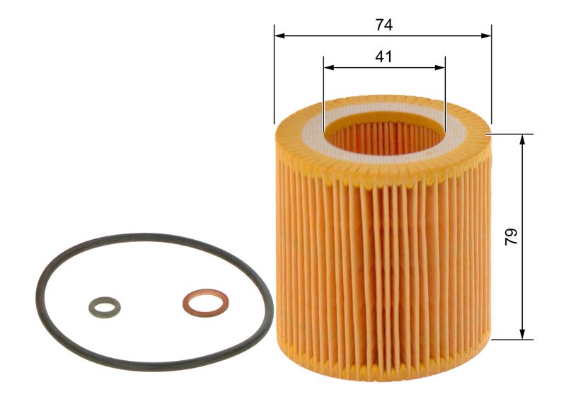 Bosch 1457429269 Ölfilter für BMW X4 X6 X1 X3 X5 F13 E64 2014-2019
