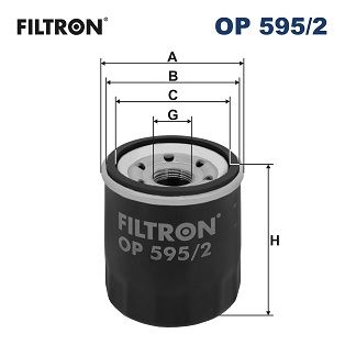 Filtron Op595/2 Ölfilter für Hyundai Accent V Stufenheck Limo 2016->