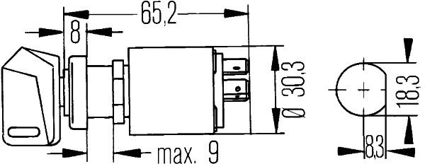Hella 6Jk007232-001 Zünd Startschalter
