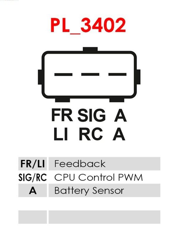 Generatorregler As-Pl Are6038