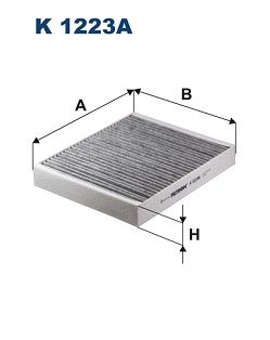 Filtron K1223A Filter, Innenraumluft für Opel Ampera Astra H 2013->