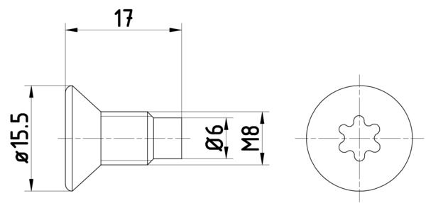 Schraube, Bremsscheibe für 4159900102 A4159900102 01422S801E ALPINE DACIA FIAT LADA MERCEDES NISSAN OPEL RENAULT SMART 84->